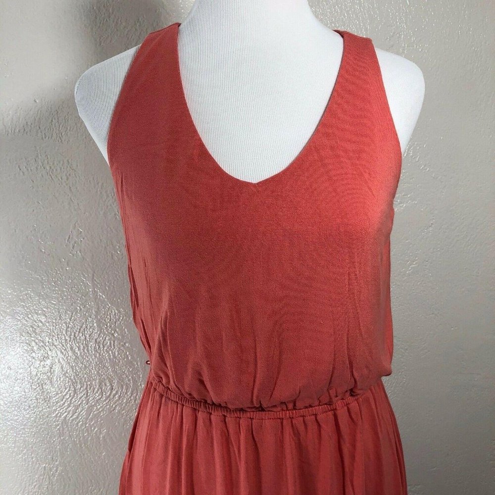 Loft Dress Sheath Tank Scoop Neck Blouson